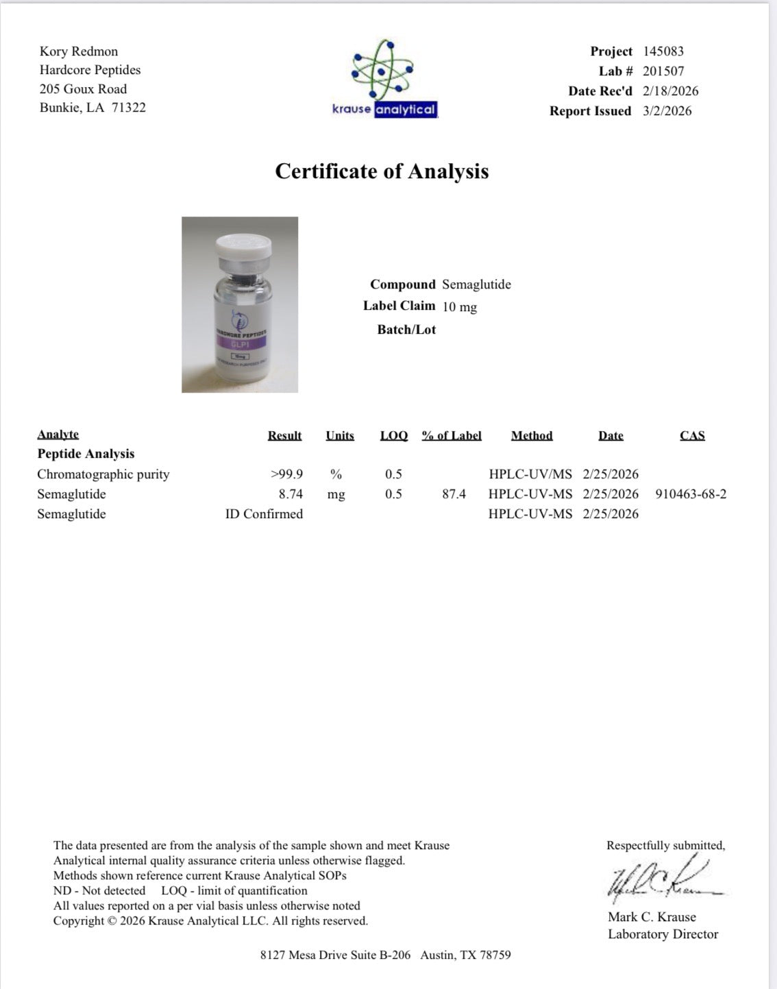 GLP1 Sema 10MG