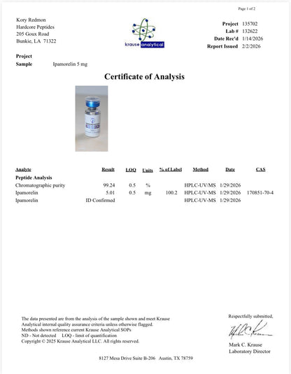 Ipamorelin 5MG