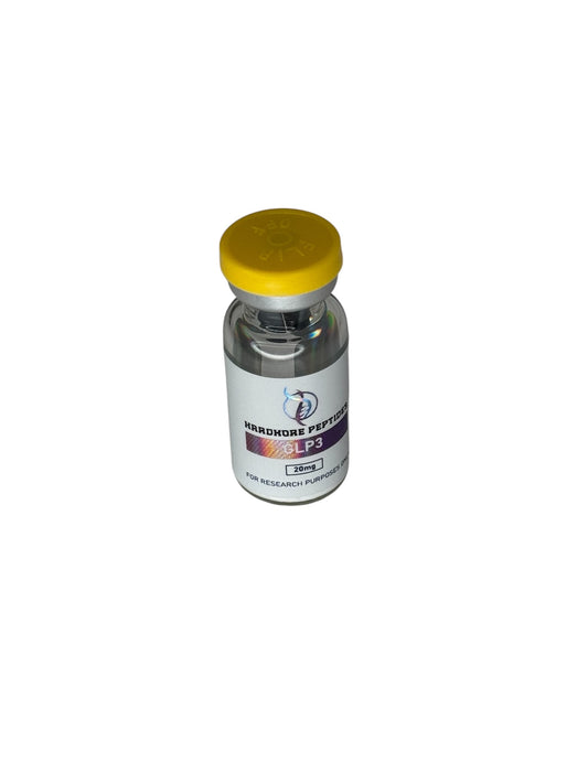 Buy GLP-3 research peptide vial – high-purity lab-grade solution in sterile glass vial, ideal for scientific and academic research, 